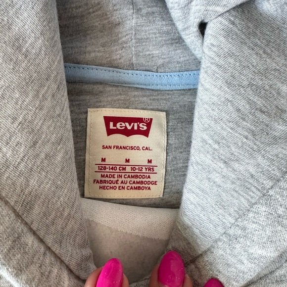 Girls Levi’s sweater sz M - Picture 3 of 4